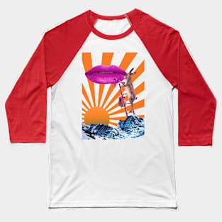 Hare paints lips Baseball T-Shirt